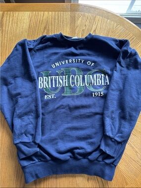 University Of British Columbia/ UBC Vintage Sweatershirt 90s XL